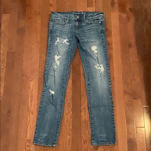 Vintage American Eagle Distressed Skinny Jeans